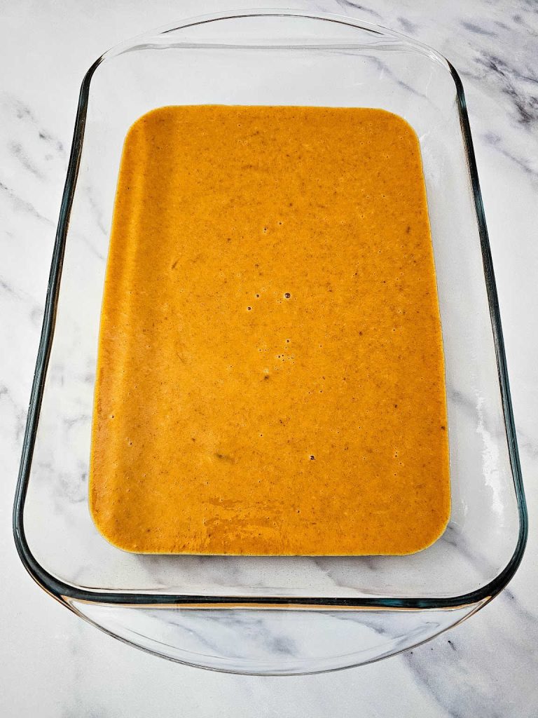 Pumpkin pie crisp process 4