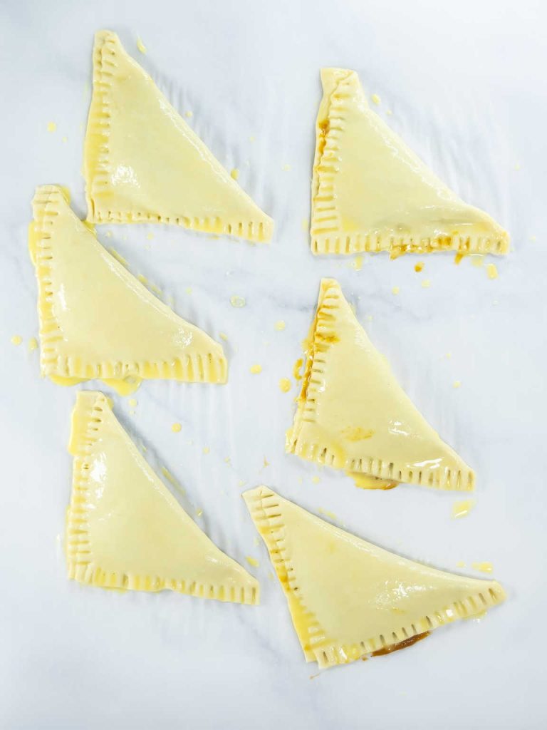 Pumpkin turnovers process 10