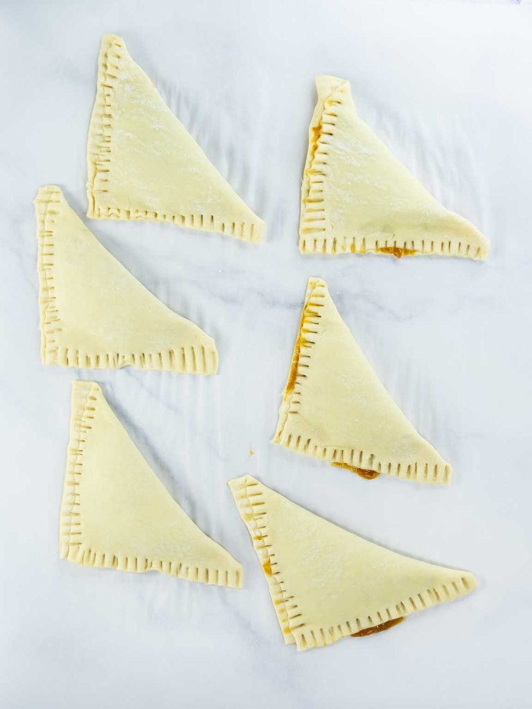 Pumpkin turnovers process 9