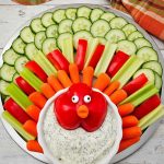Turkey veggie platter