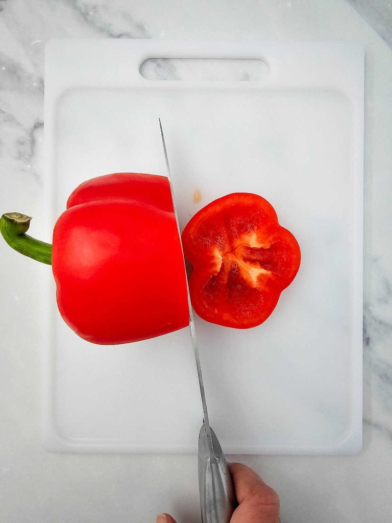 Turkey veggie platter process 2