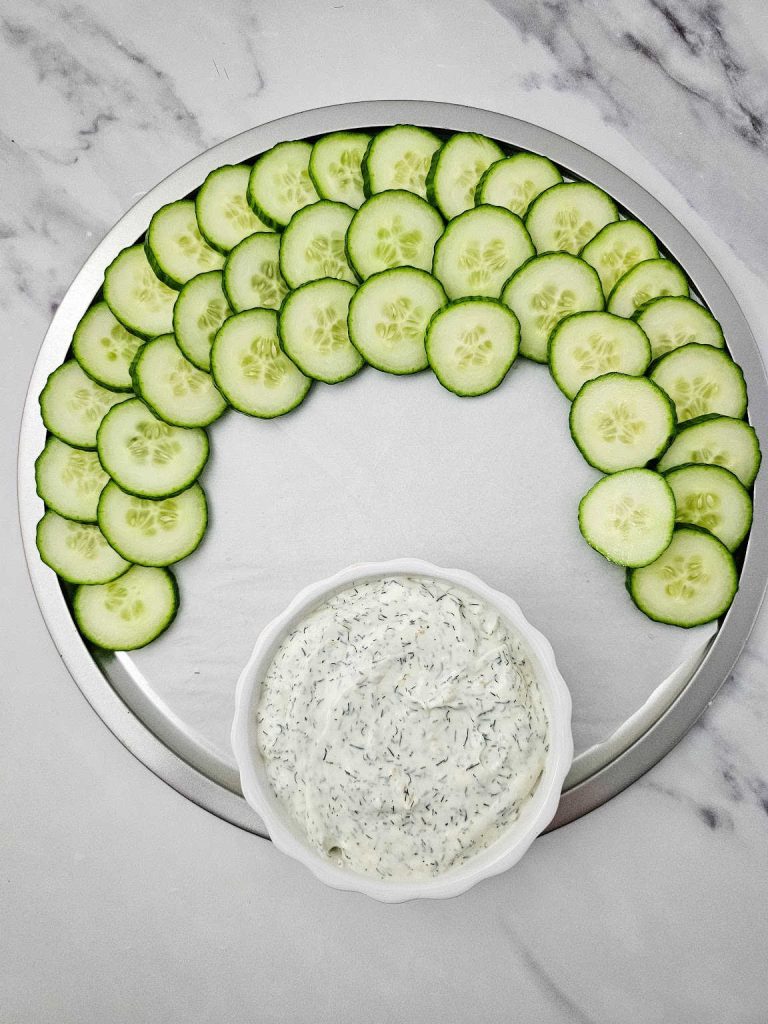 Turkey veggie platter process 6