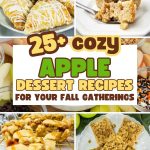 Apple dessert recipes pin