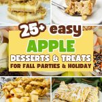Apple dessert recipes pin