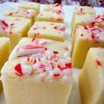 Candy cane fudge