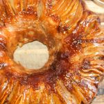 Caramel apple upside down bundt cake