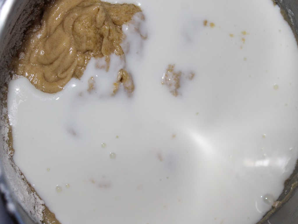 Caramel apple upside down bundt cake process 10