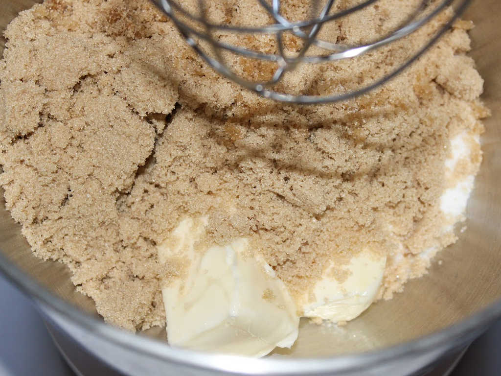 Caramel apple upside down bundt cake process 6
