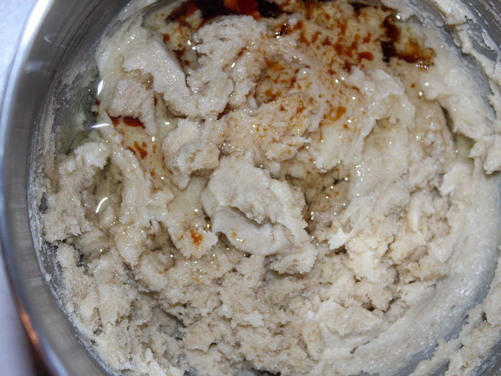 Caramel apple upside down bundt cake process 7