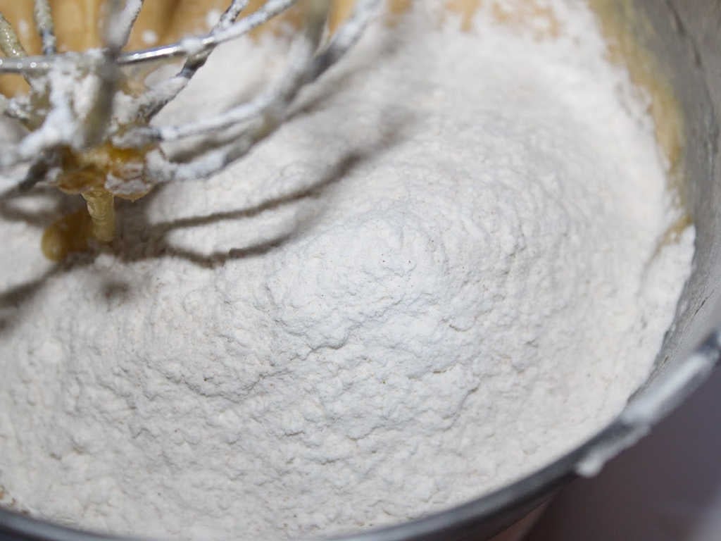 Caramel apple upside down bundt cake process 9
