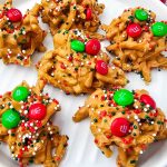 Christmas haystack cookies