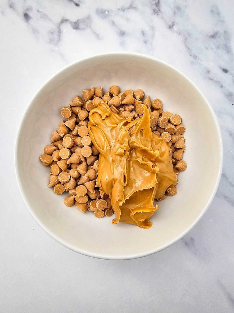 Christmas haystack cookies process 2