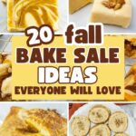 Fall bake sale treats pin