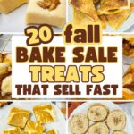 Fall bake sale treats pin