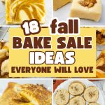 Fall bake sale treats pin