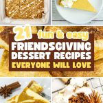 Friendsgiving dessert ideas pin