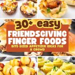 Friendsgiving food ideas pin