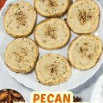 Pecan shortbread cookies pin