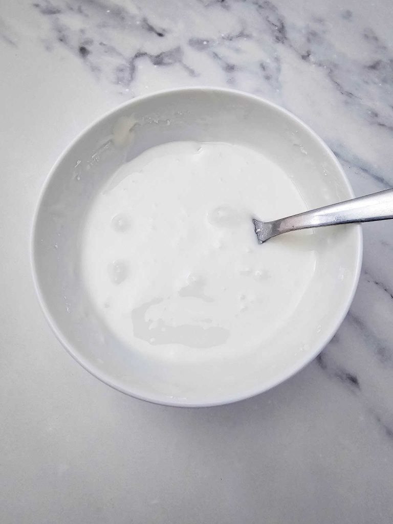 Snowman brownies process 4