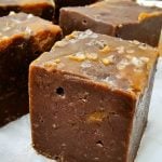 Chocolate caramel fudge
