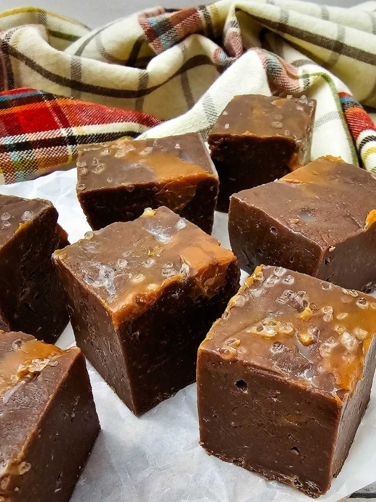 Chocolate caramel fudge