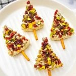 Christmas cheese trees