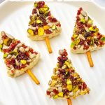 Christmas cheese trees pin