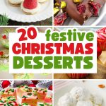 Christmas desserts pin