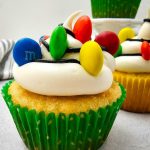 Christmas light cupcakes