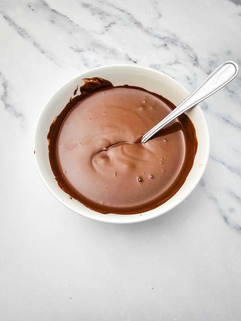 Cranberry pistachio bark process 3