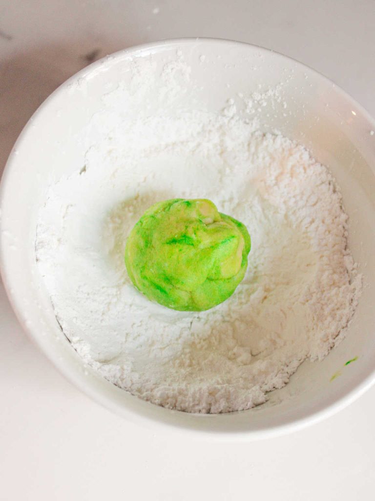 Grinch cookies process 5