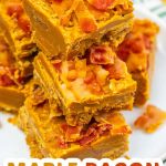Maple bacon fudge pin