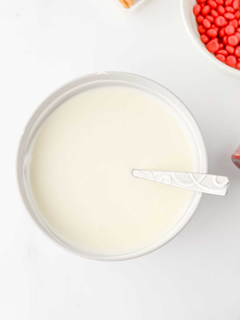 Nutter Butter Santa cookies process 1