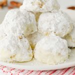 Pecan snowball cookies
