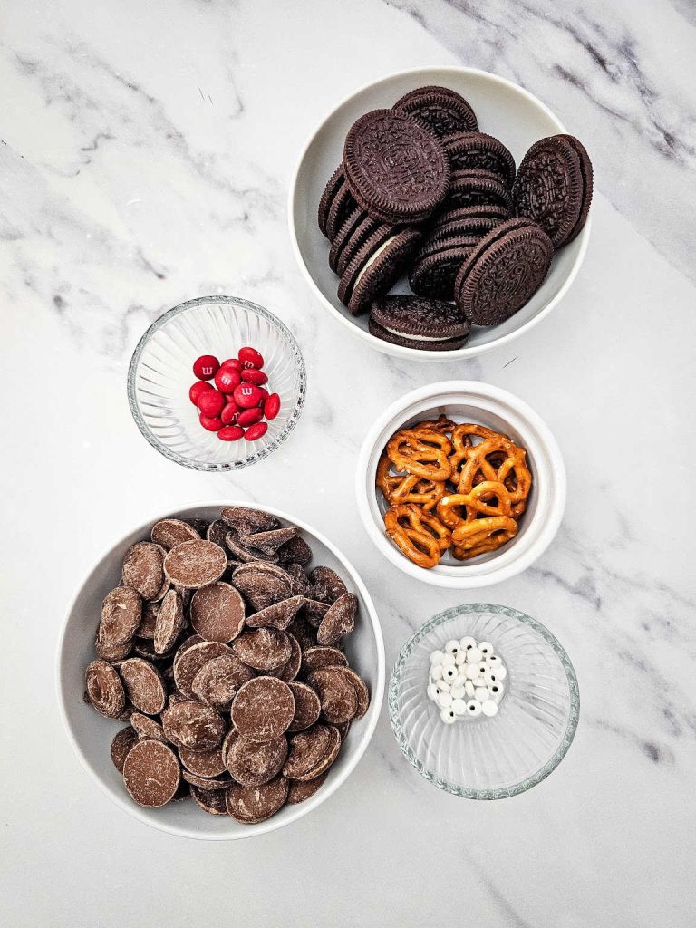 Reindeer Oreos ingredients