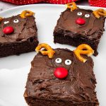 Reindeer brownies