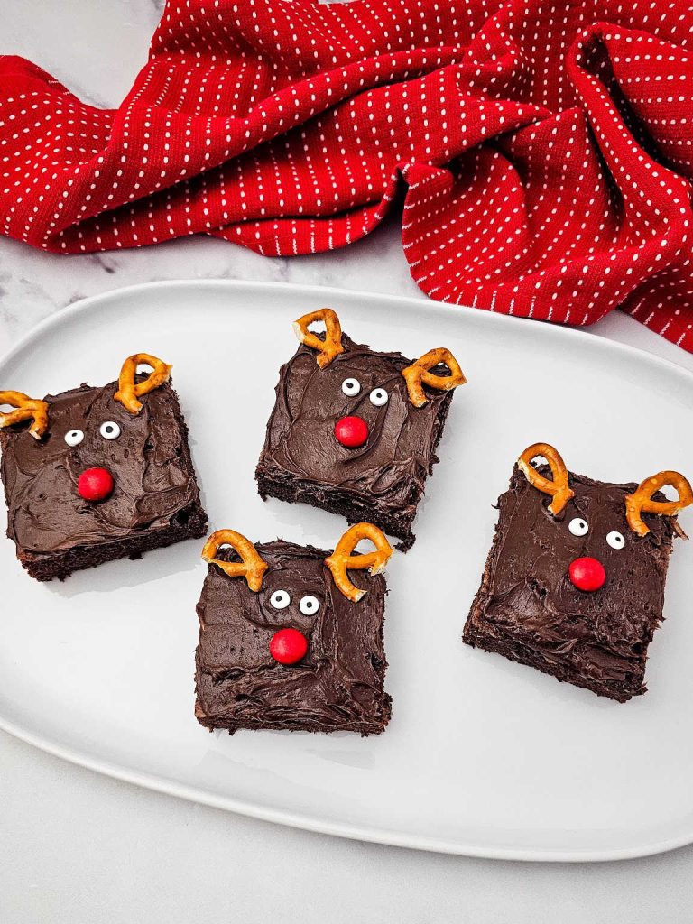 Reindeer brownies