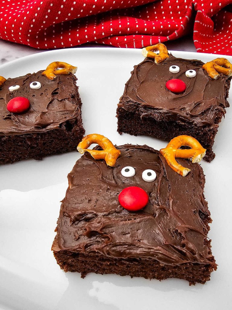 Reindeer brownies
