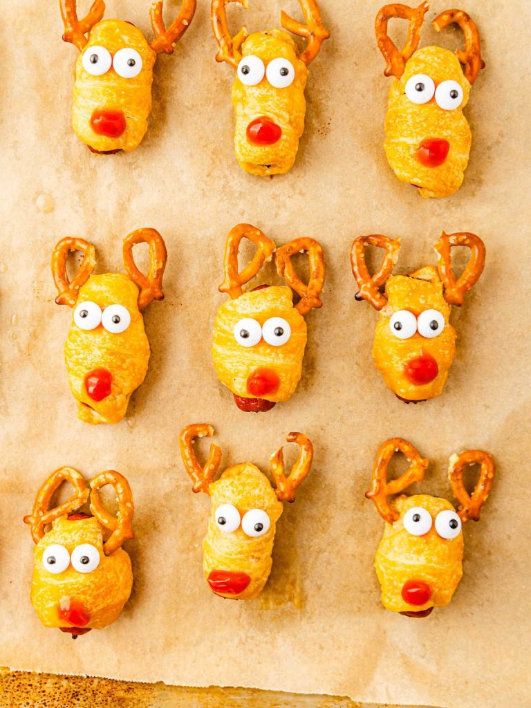 Reindeer pigs in a blanket process 13