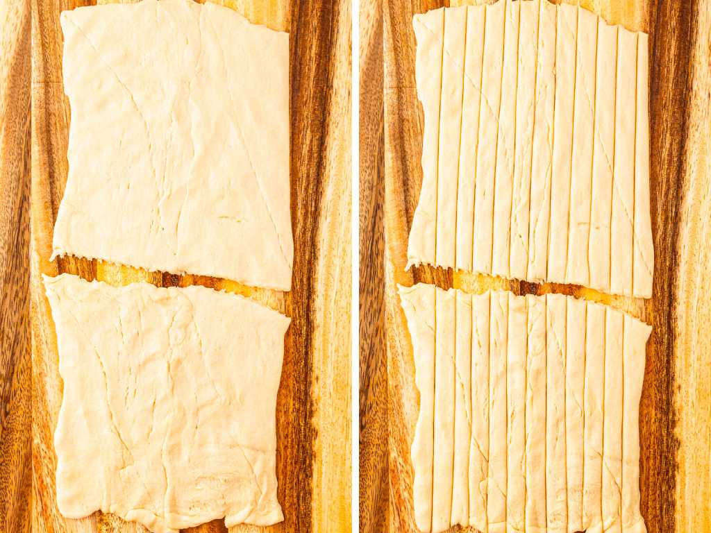 Reindeer pigs in a blanket process 5