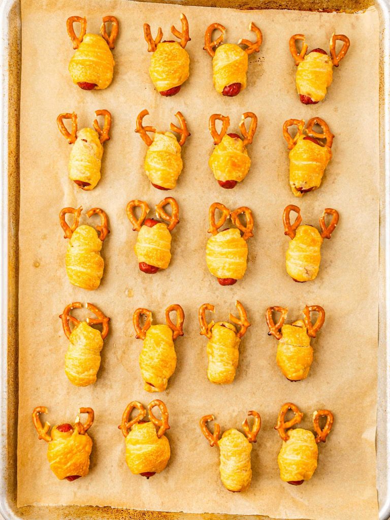 Reindeer pigs in a blanket process 9