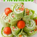 Christmas pinwheels pin