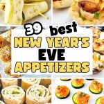 New Year's Eve appetizers pin