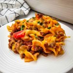 Beef noodle casserole