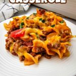 Beef noodle casserole pin