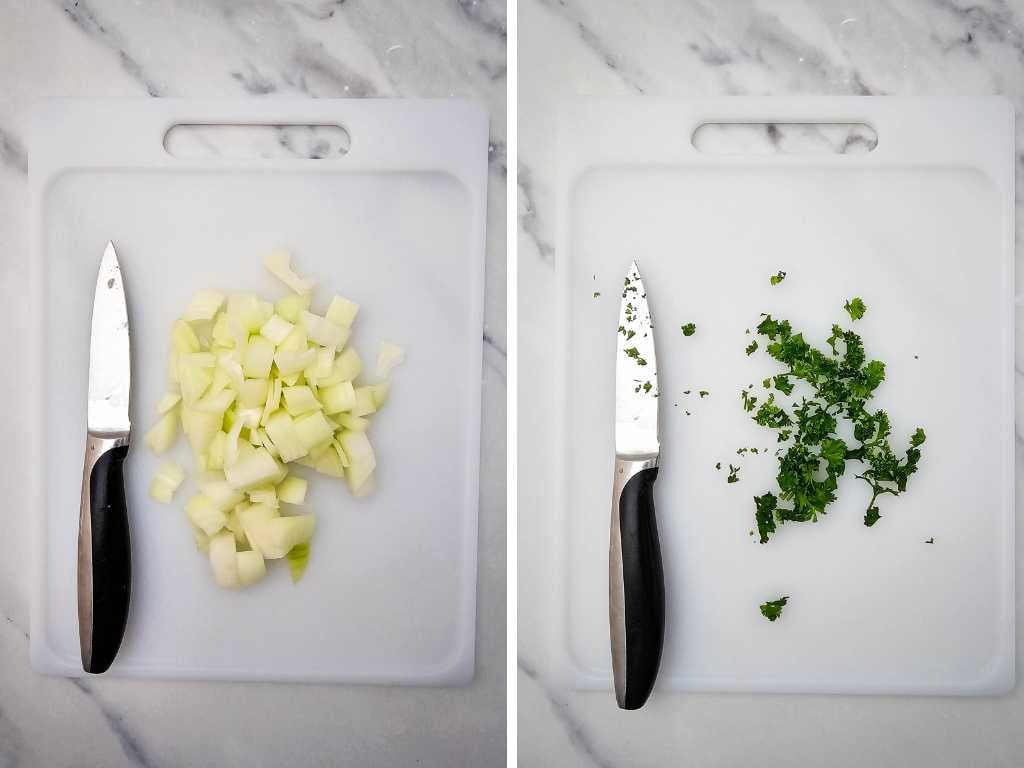 Beef stroganoff casserole process 2