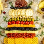 Christmas tree charcuterie board