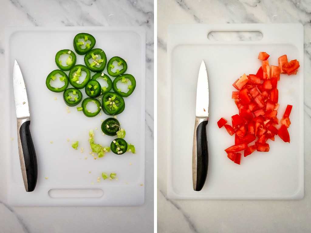 Sheet pan ground beef nachos process 3