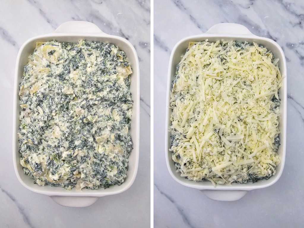 Spinach artichoke dip process 3