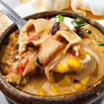 Chicken enchilada soup